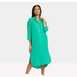 Gauze Dress - oversized